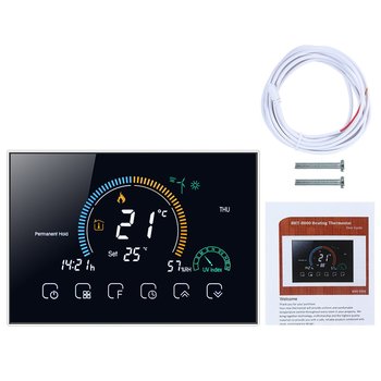 BHT-8000-GALW 95-240V WiFi Intelligent Programmable Temperature Controller Voice Control Floor Heating Thermostat